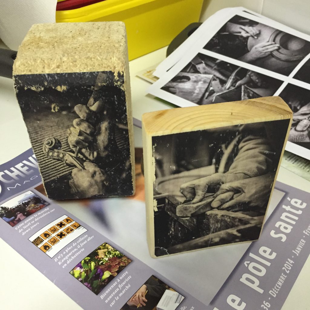 10 Transfert d’une photo sur bois By Nicolas R